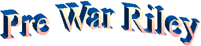 Pre War Riley